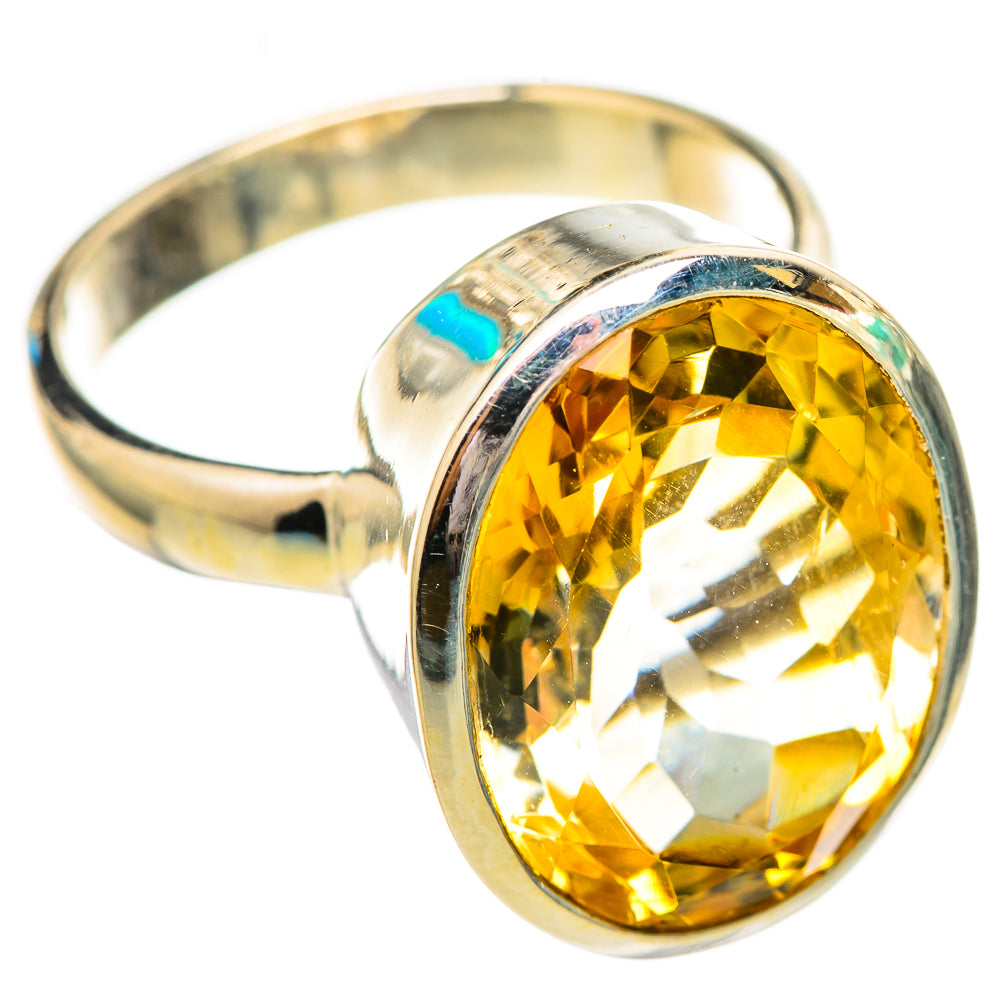 Citrine Rings handcrafted by Anasilvercos - RING115058 - Photo 2