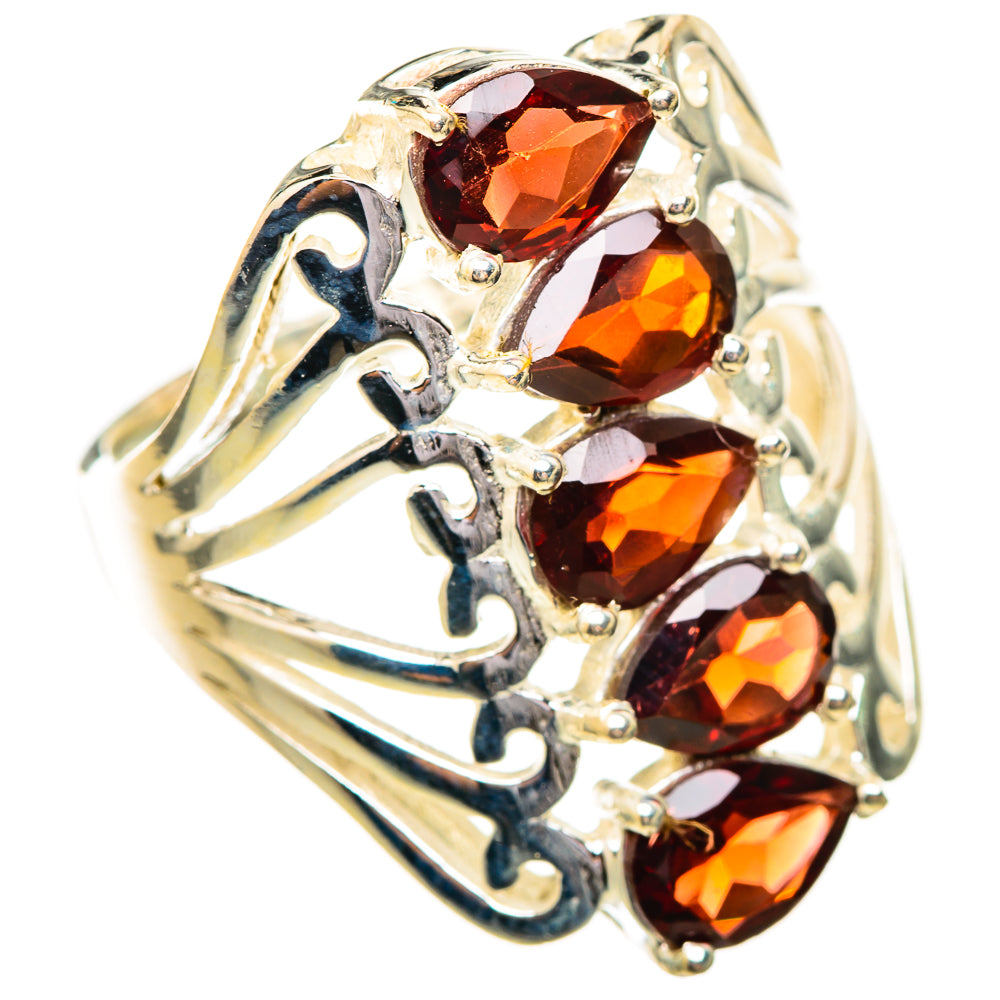 Garnet Rings handcrafted by Anasilvercos - RING115062 - Photo 2