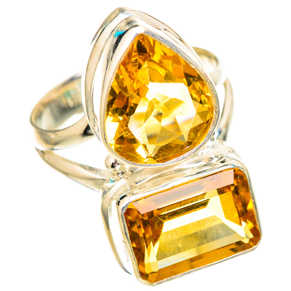 Citrine Rings handcrafted by Anasilvercos - RING115083 - Photo 2