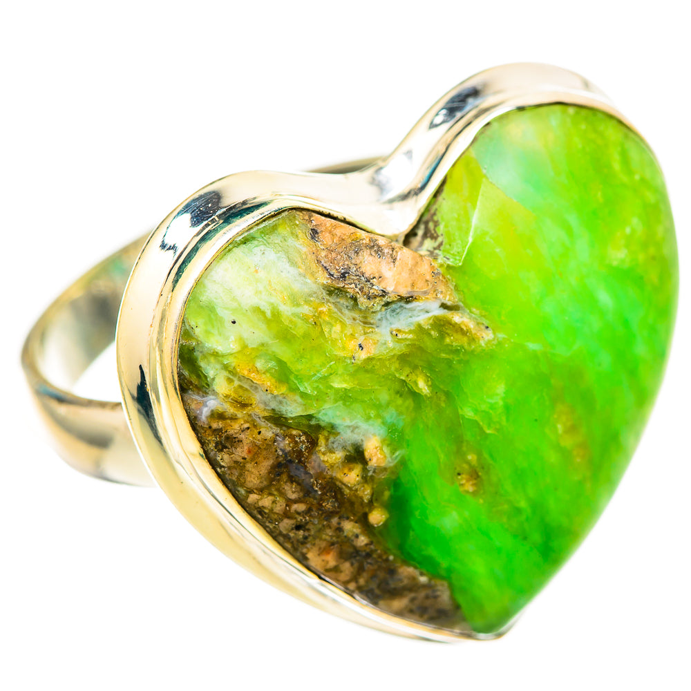 Peruvian Opal Rings handcrafted by Anasilvercos - RING115103 - Photo 2