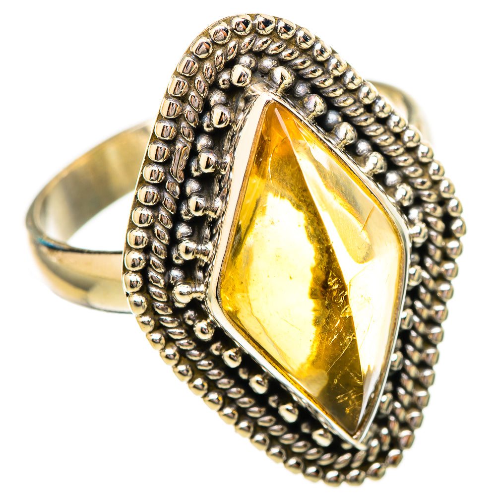 Citrine Rings handcrafted by Anasilvercos - RING115150 - Photo 2