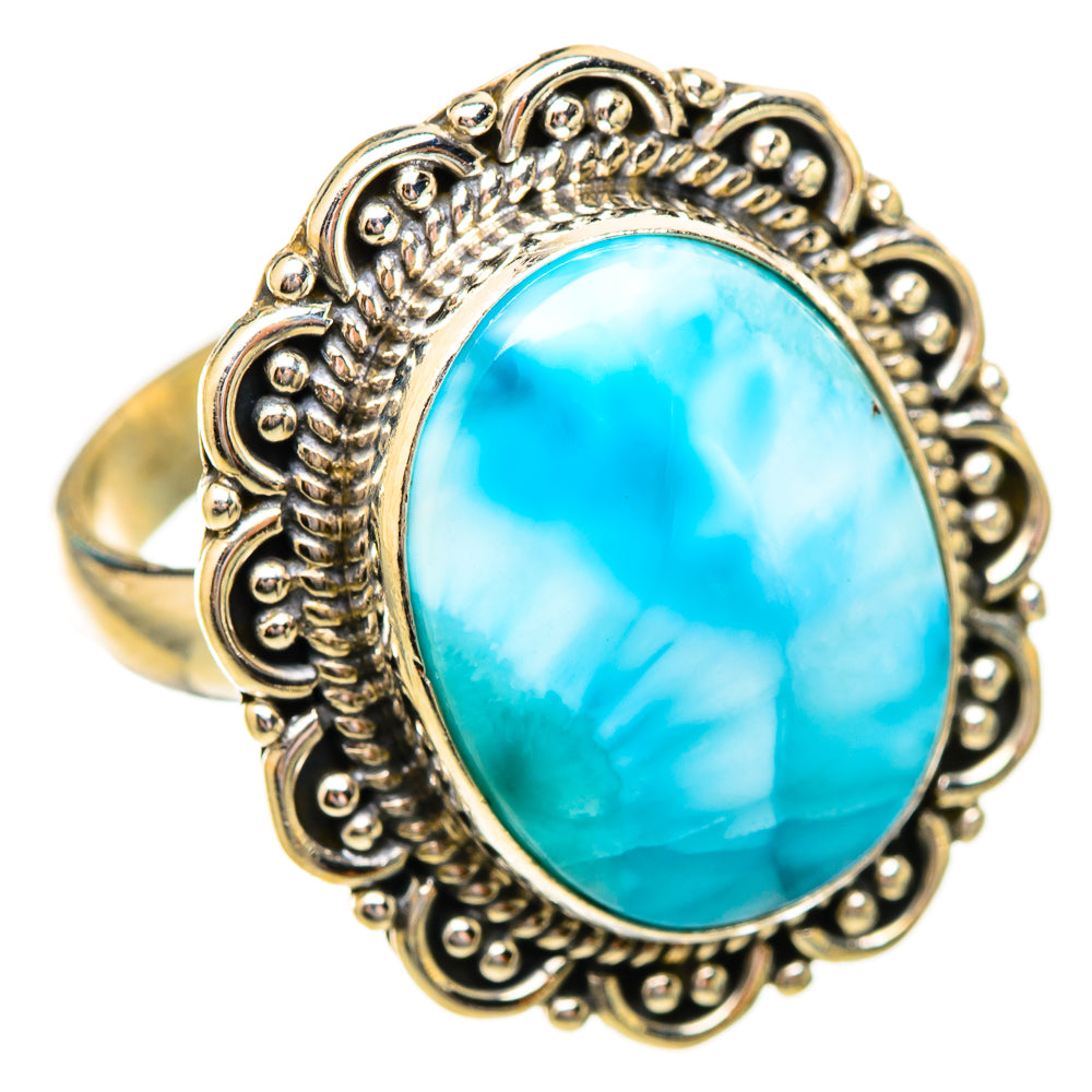Larimar Rings handcrafted by Anasilvercos - RING115167 - Photo 2