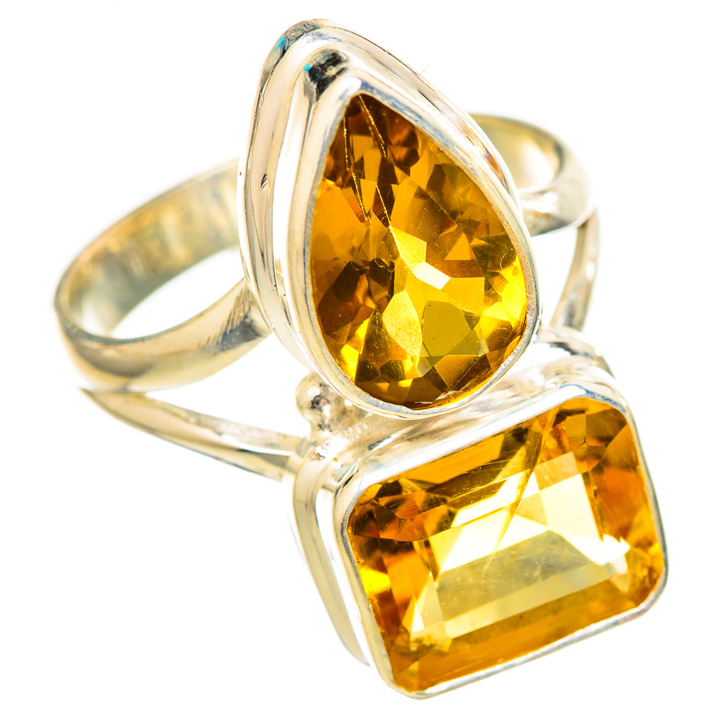 Citrine Rings handcrafted by Anasilvercos - RING115175 - Photo 2