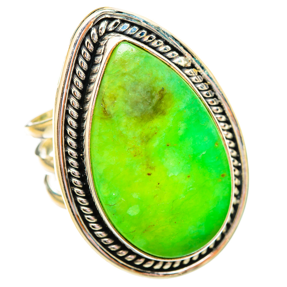 Peruvian Opal Rings handcrafted by Anasilvercos - RING115261 - Photo 2