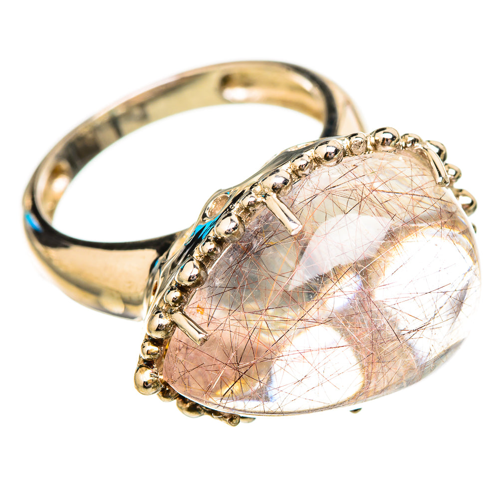 Rutilated Quartz Rings handcrafted by Anasilvercos - RING115265 - Photo 2