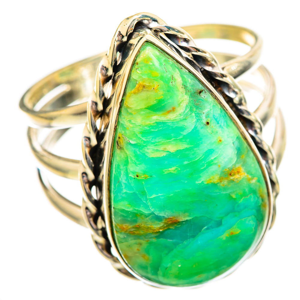 Peruvian Opal Rings handcrafted by Anasilvercos - RING115287 - Photo 2