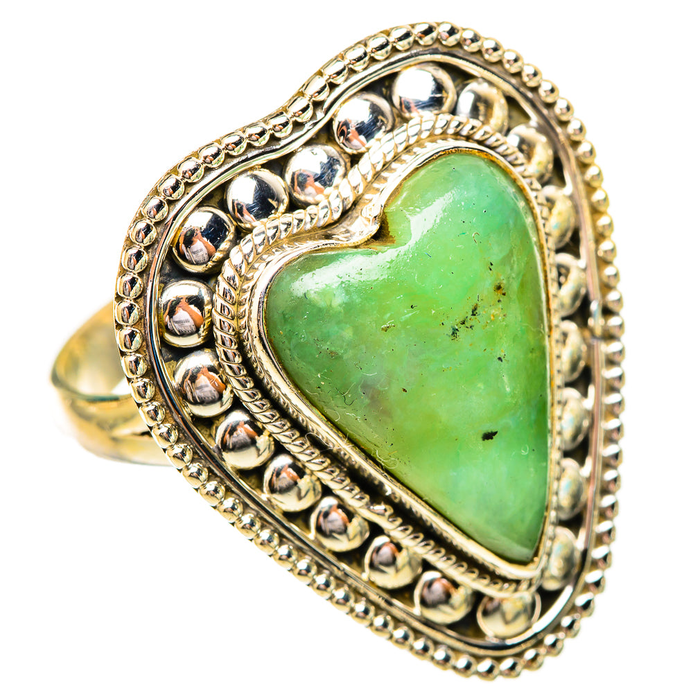 Peruvian Opal Rings handcrafted by Anasilvercos - RING115289 - Photo 2