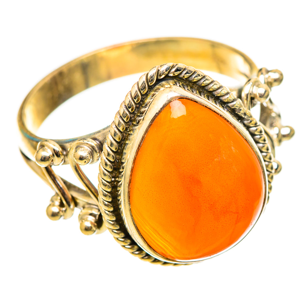 Carnelian Rings handcrafted by Anasilvercos - RING115332 - Photo 2