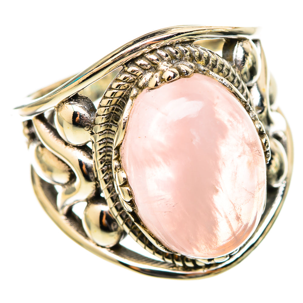 Rose Quartz Rings handcrafted by Anasilvercos - RING115361 - Photo 2