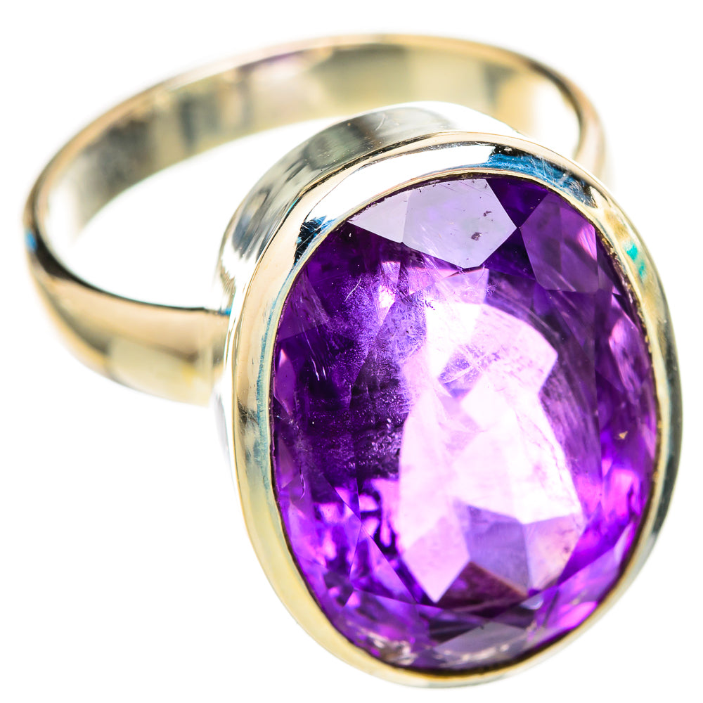 Amethyst Rings handcrafted by Anasilvercos - RING115367 - Photo 2