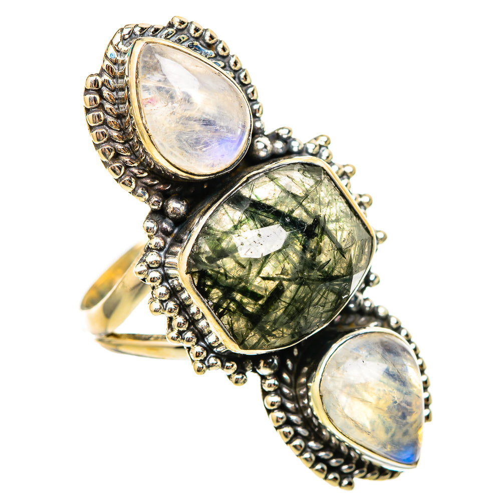 Tourmalinated Quartz Rings handcrafted by Anasilvercos - RING115369 - Photo 2