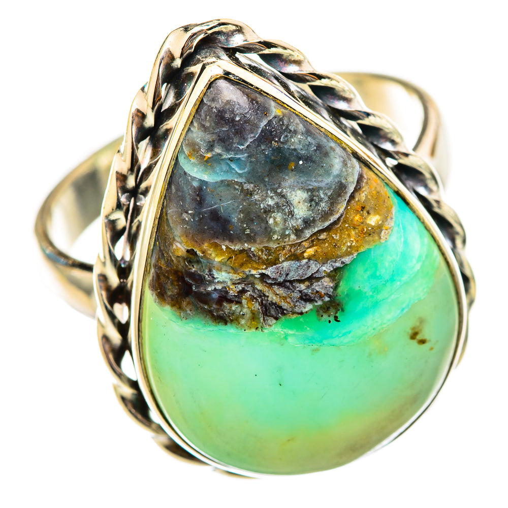 Peruvian Opal Rings handcrafted by Anasilvercos - RING115383 - Photo 2
