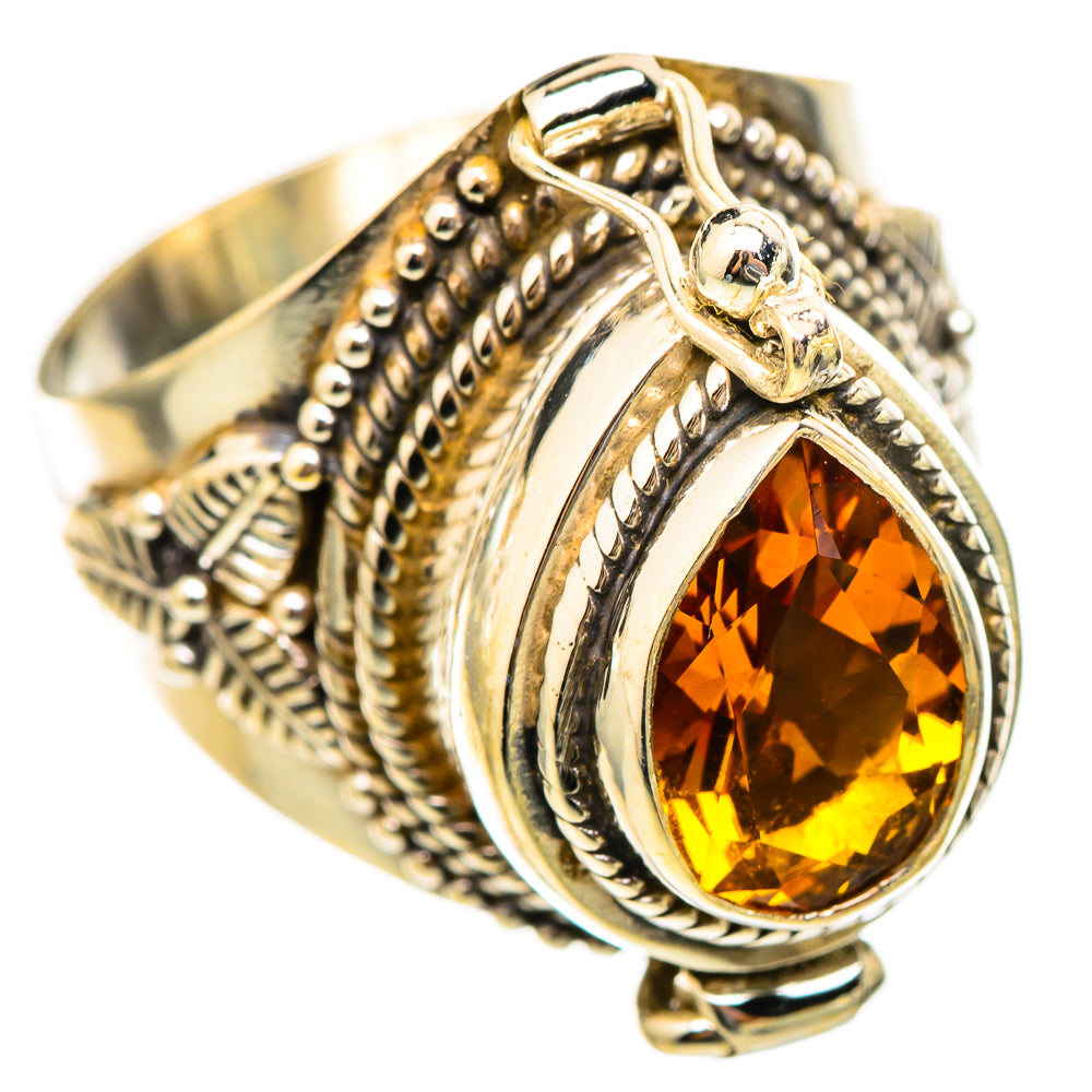 Mandarin Citrine Rings handcrafted by Anasilvercos - RING115386 - Photo 2