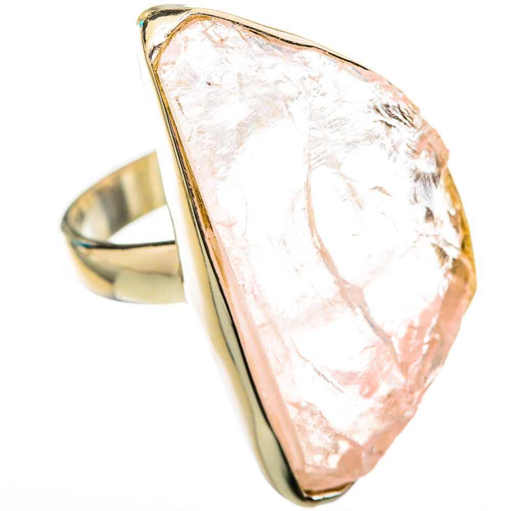 Rose Quartz Rings handcrafted by Anasilvercos - RING115388 - Photo 2