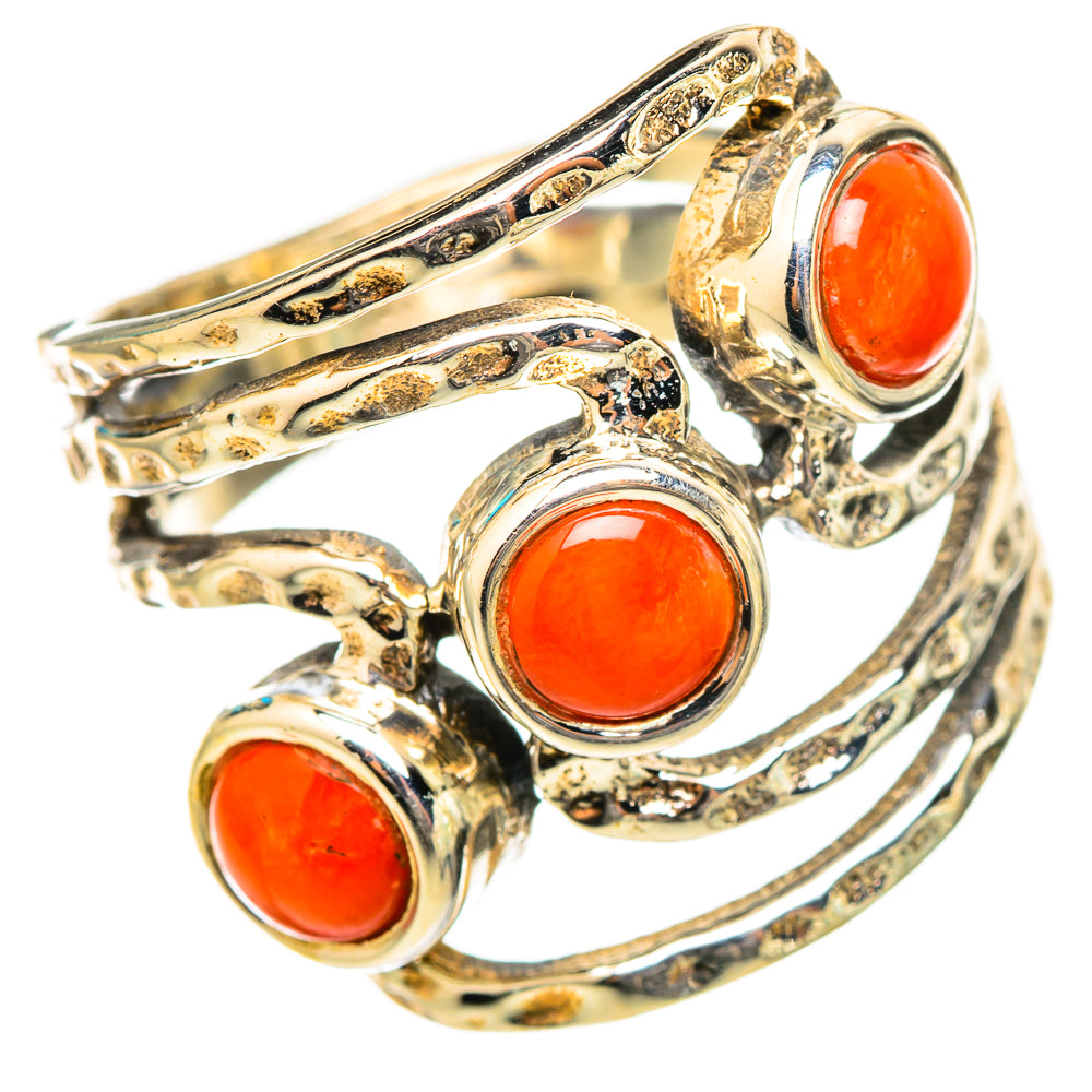 Carnelian Rings handcrafted by Anasilvercos - RING115390 - Photo 2