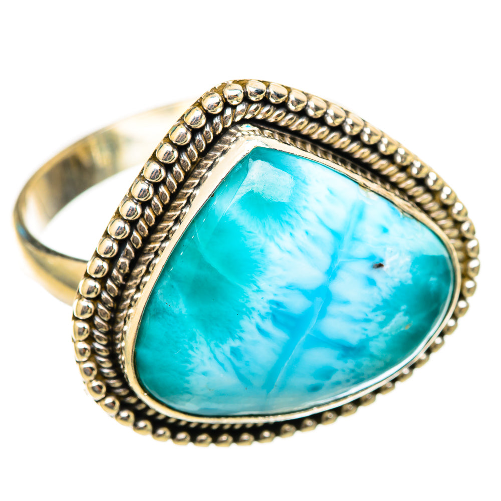 Larimar Rings handcrafted by Anasilvercos - RING115433 - Photo 2