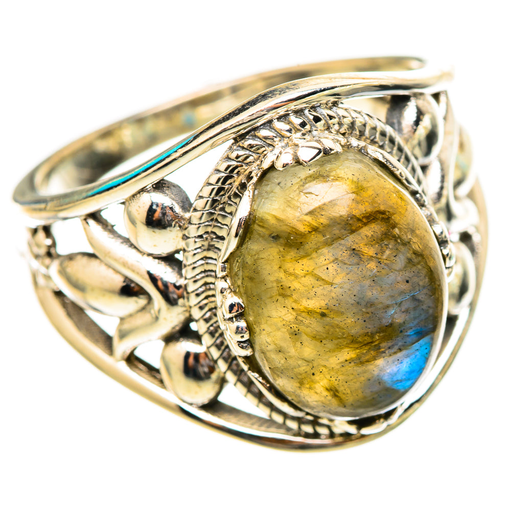 Labradorite Rings handcrafted by Anasilvercos - RING115471 - Photo 2