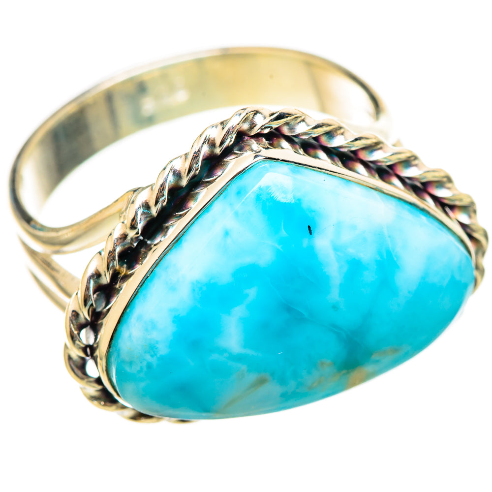 Larimar Rings handcrafted by Anasilvercos - RING115489 - Photo 2
