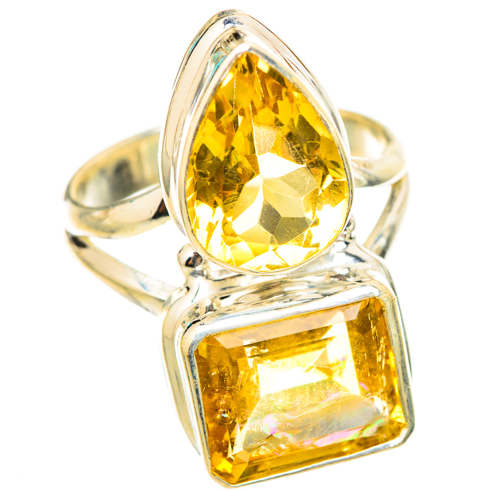 Citrine Rings handcrafted by Anasilvercos - RING115490 - Photo 2