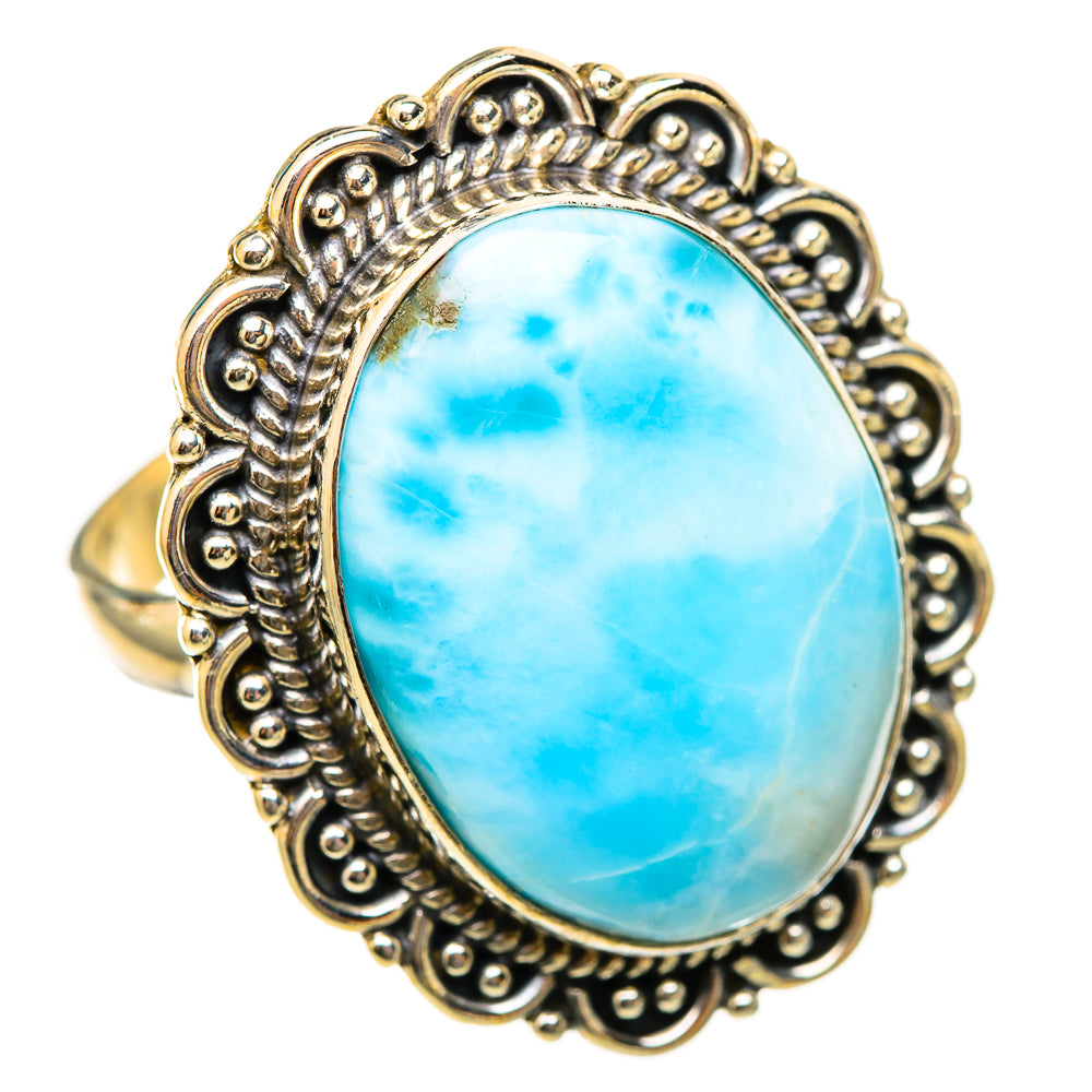 Larimar Rings handcrafted by Anasilvercos - RING115509 - Photo 2