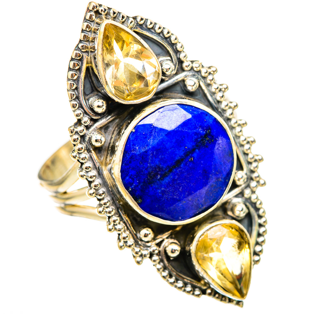 Lapis Lazuli Rings handcrafted by Anasilvercos - RING115530 - Photo 2