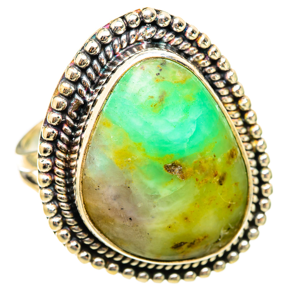 Peruvian Opal Rings handcrafted by Anasilvercos - RING115537 - Photo 2