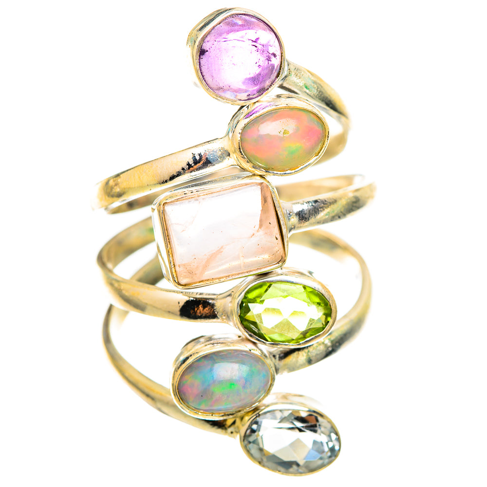 Rose Quartz Rings handcrafted by Anasilvercos - RING115543 - Photo 2