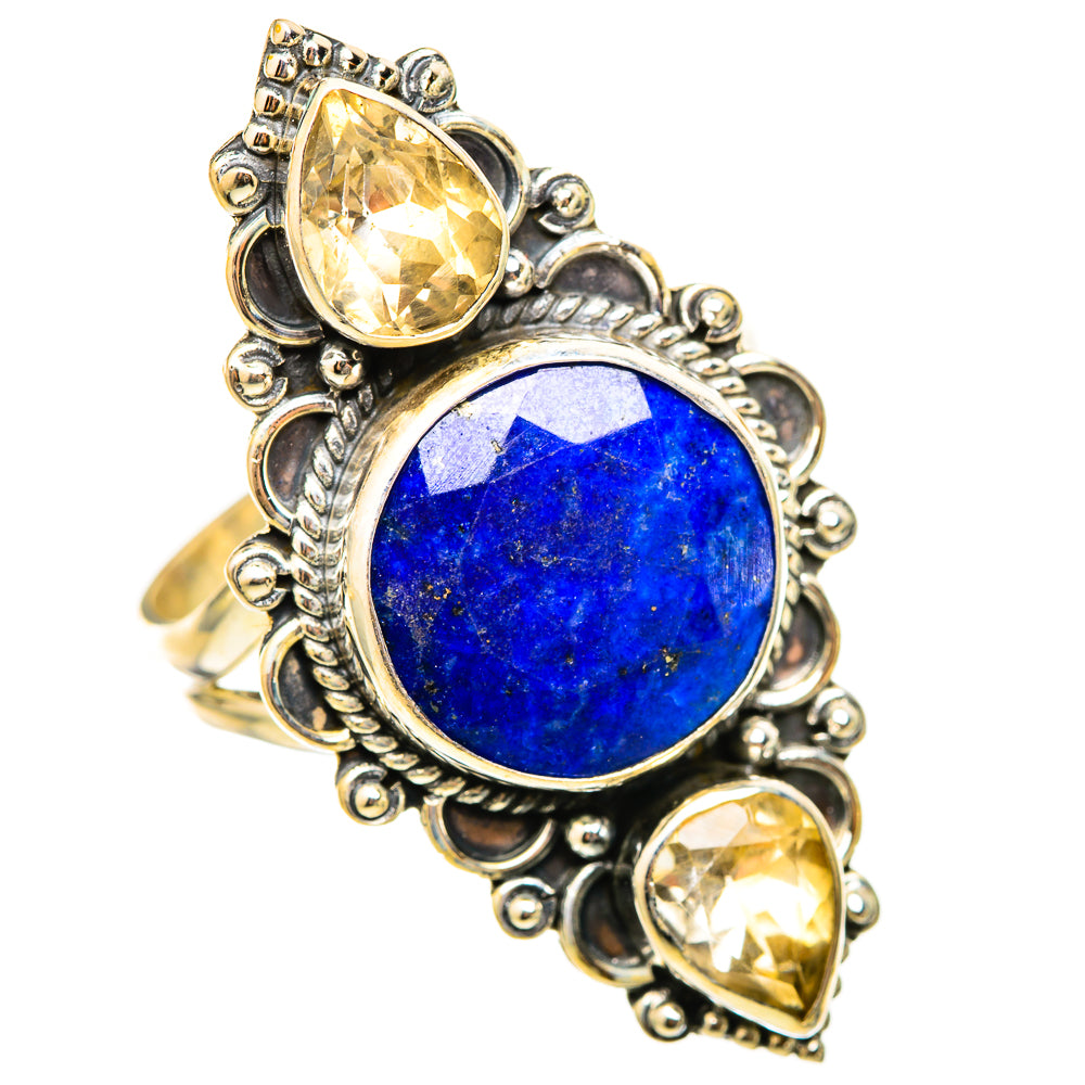 Lapis Lazuli Rings handcrafted by Anasilvercos - RING115549 - Photo 2
