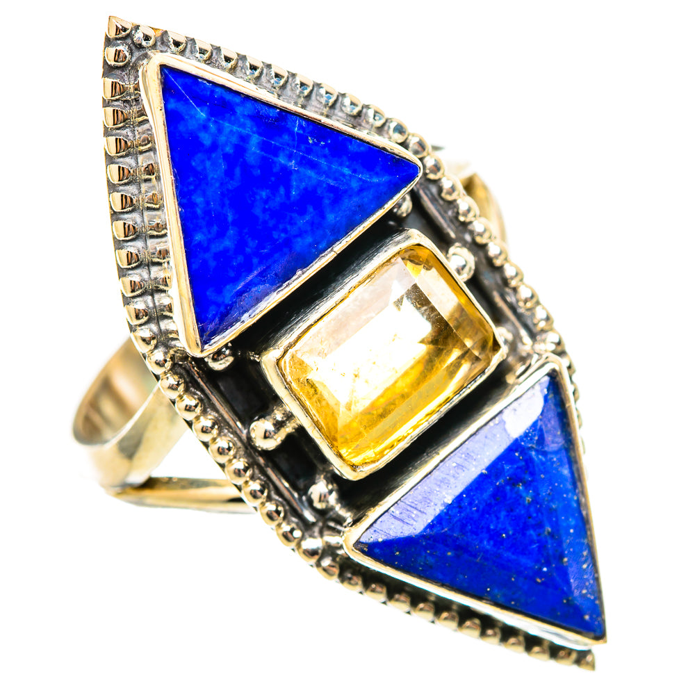 Lapis Lazuli Rings handcrafted by Anasilvercos - RING115565 - Photo 2