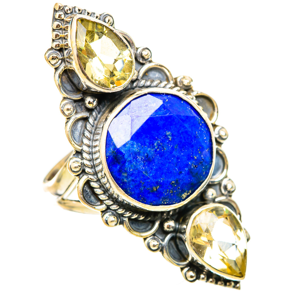 Lapis Lazuli Rings handcrafted by Anasilvercos - RING115574 - Photo 2