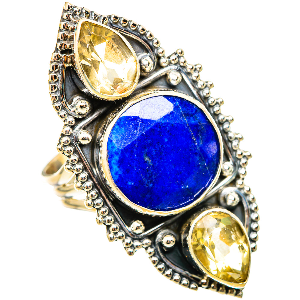 Lapis Lazuli Rings handcrafted by Anasilvercos - RING115577 - Photo 2