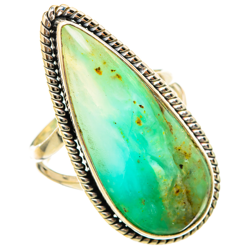 Peruvian Opal Rings handcrafted by Anasilvercos - RING115579 - Photo 2