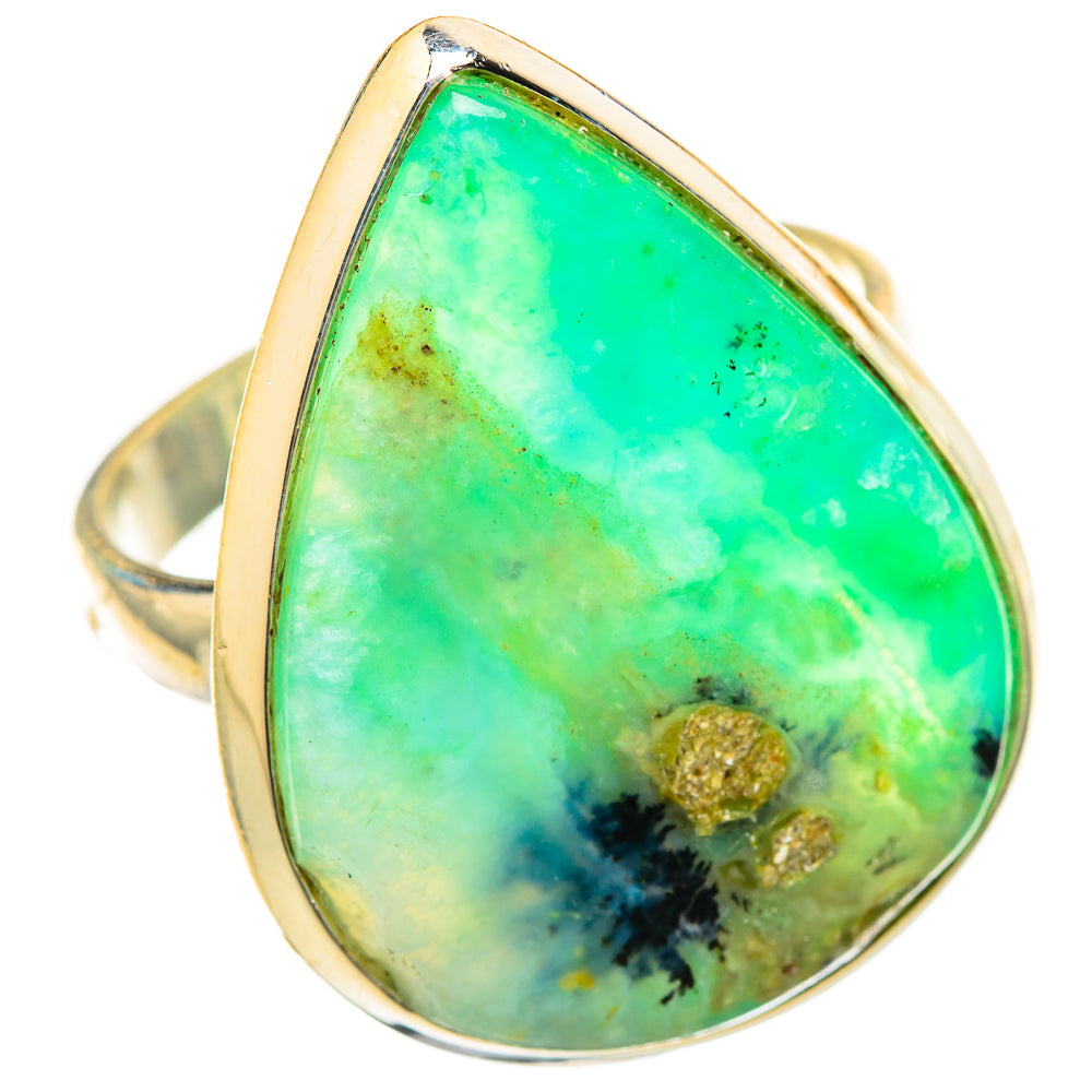 Peruvian Opal Rings handcrafted by Anasilvercos - RING115580 - Photo 2
