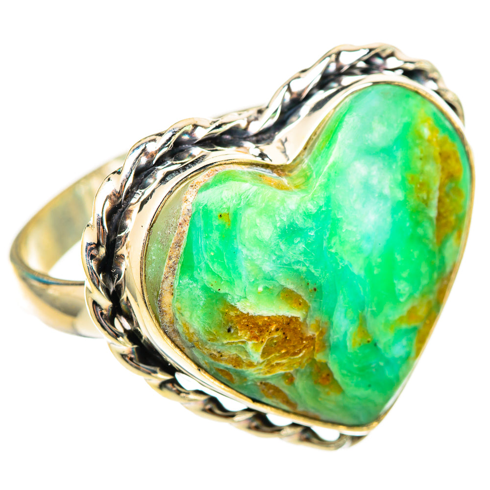 Peruvian Opal Rings handcrafted by Anasilvercos - RING115584 - Photo 2