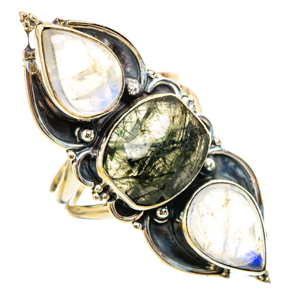 Tourmalinated Quartz Rings handcrafted by Anasilvercos - RING115589 - Photo 2