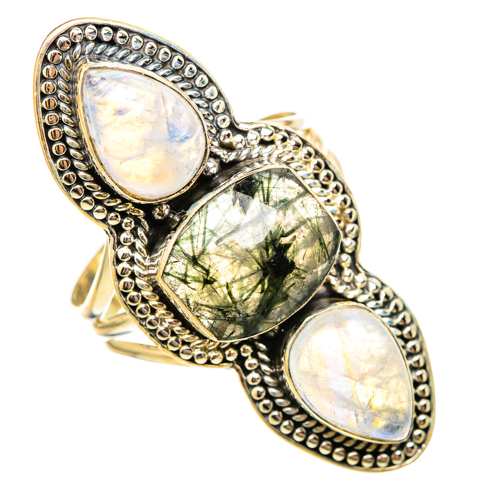 Tourmalinated Quartz Rings handcrafted by Anasilvercos - RING115590 - Photo 2