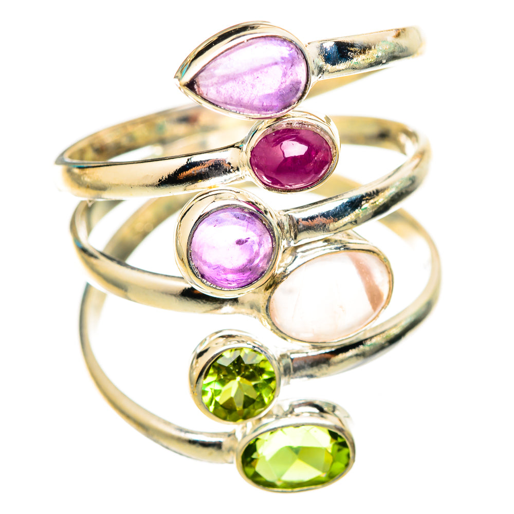 Rose Quartz Rings handcrafted by Anasilvercos - RING115592 - Photo 2