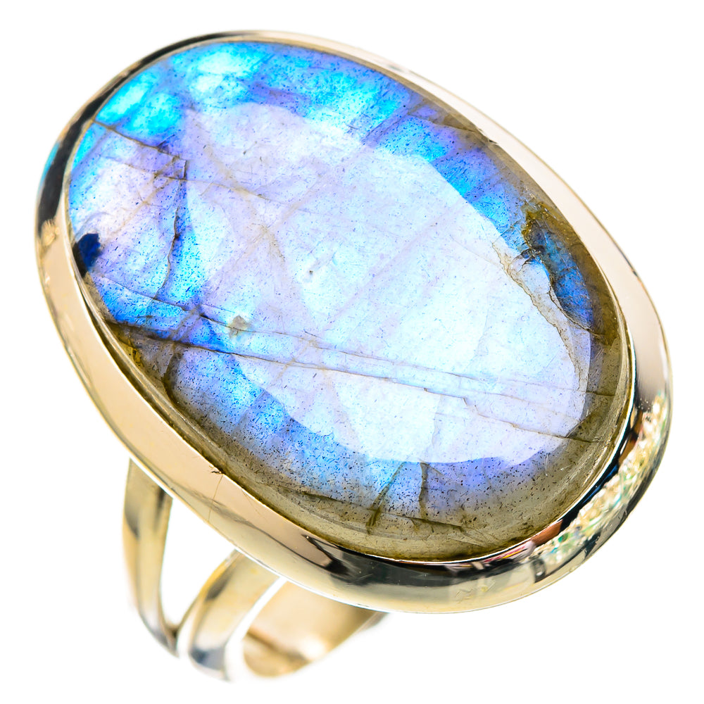 Labradorite Rings handcrafted by Anasilvercos - RING115599 - Photo 2