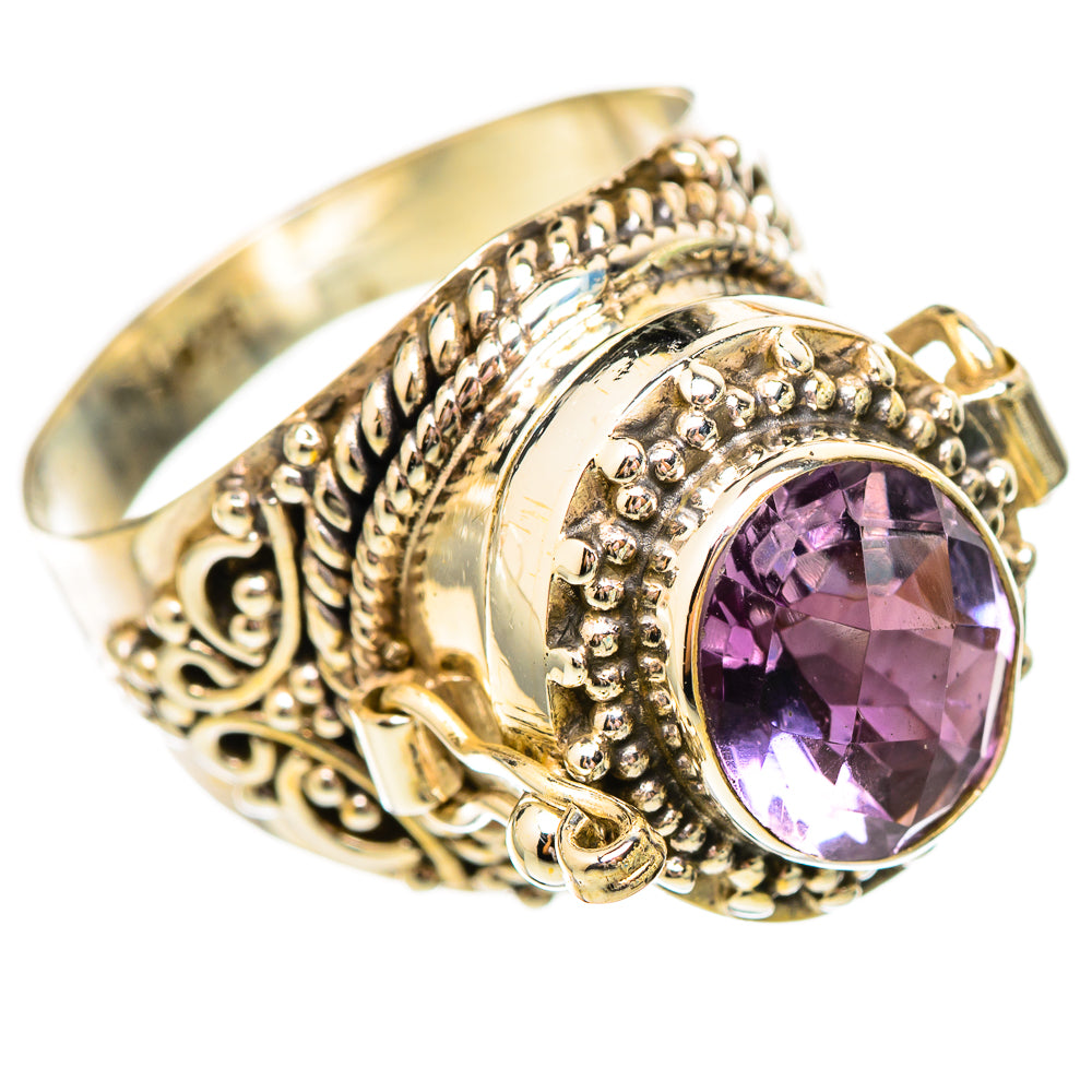 Pink Amethyst Rings handcrafted by Anasilvercos - RING115626 - Photo 2