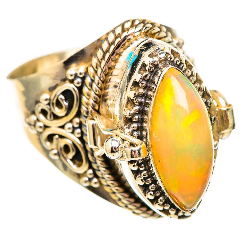 Ethiopian Opal Rings handcrafted by Anasilvercos - RING115634 - Photo 2