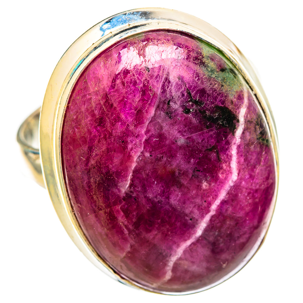 Ruby Fuchsite Rings handcrafted by Anasilvercos - RING115645 - Photo 2