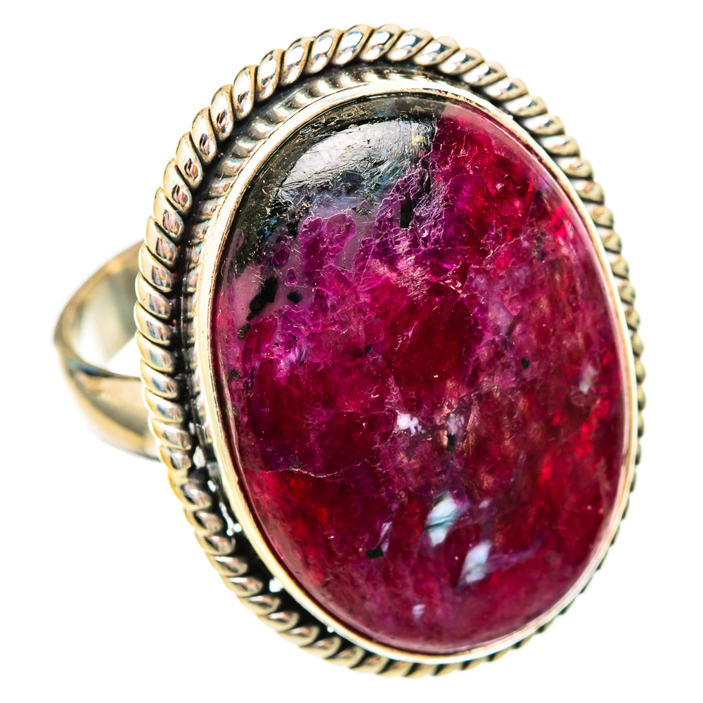 Russian Eudialyte Rings handcrafted by Anasilvercos - RING115666 - Photo 2
