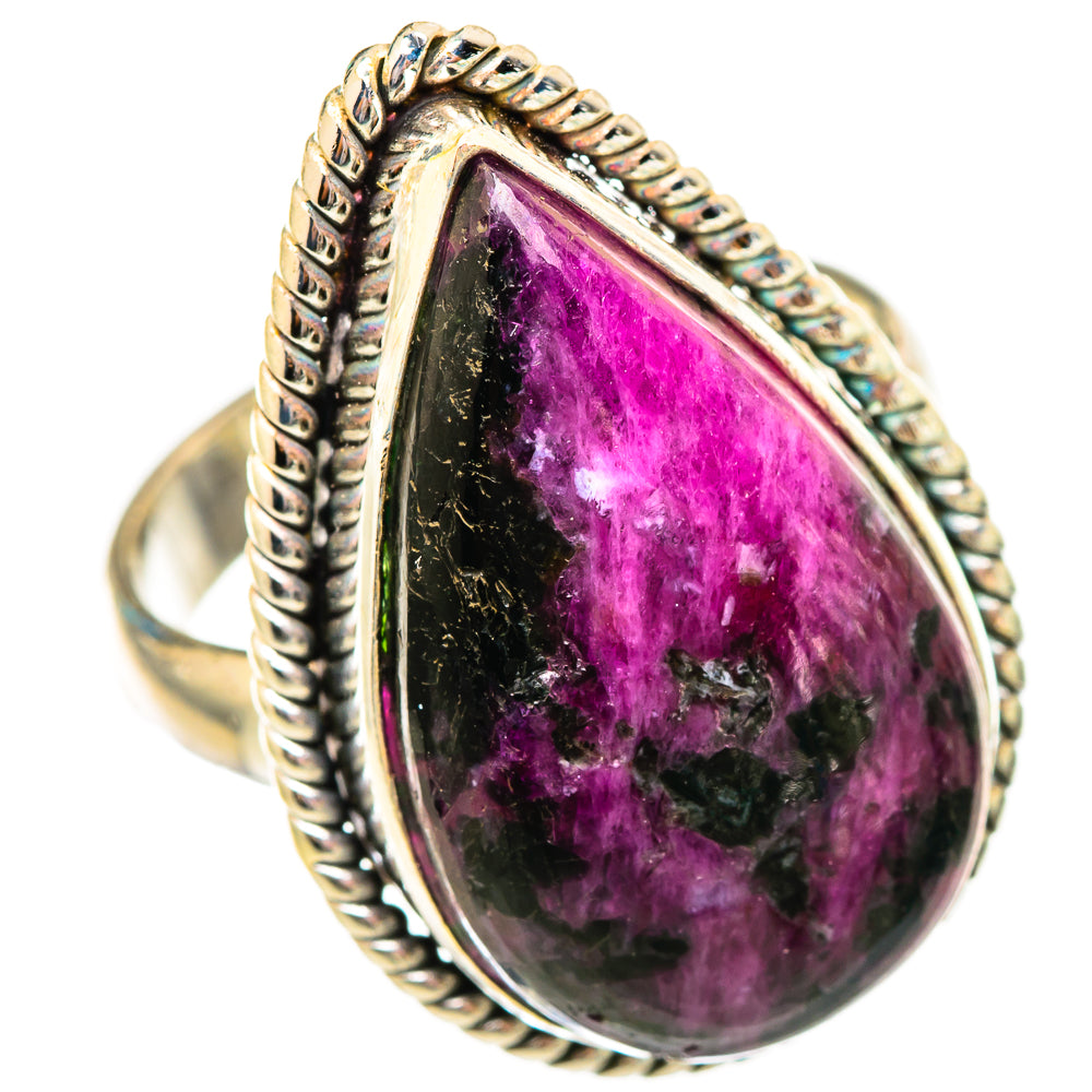 Ruby Fuchsite Rings handcrafted by Anasilvercos - RING115667 - Photo 2
