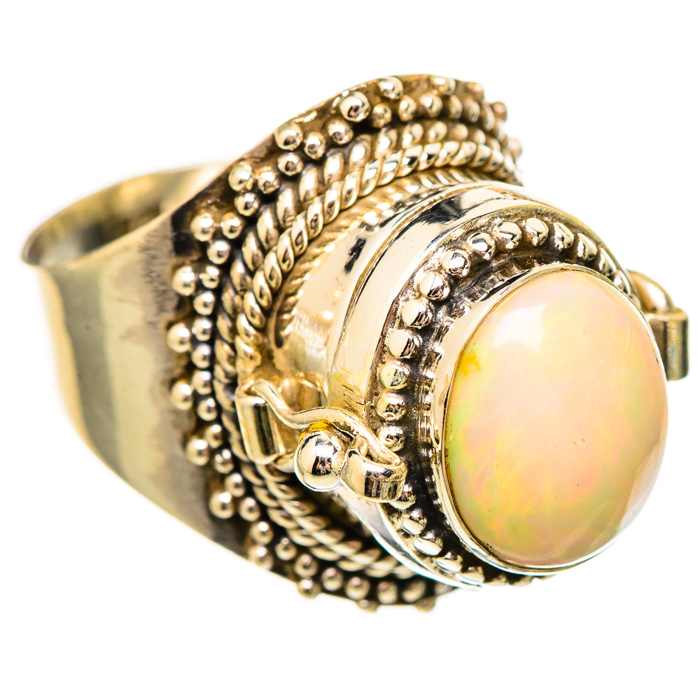 Ethiopian Opal Rings handcrafted by Anasilvercos - RING115675 - Photo 2