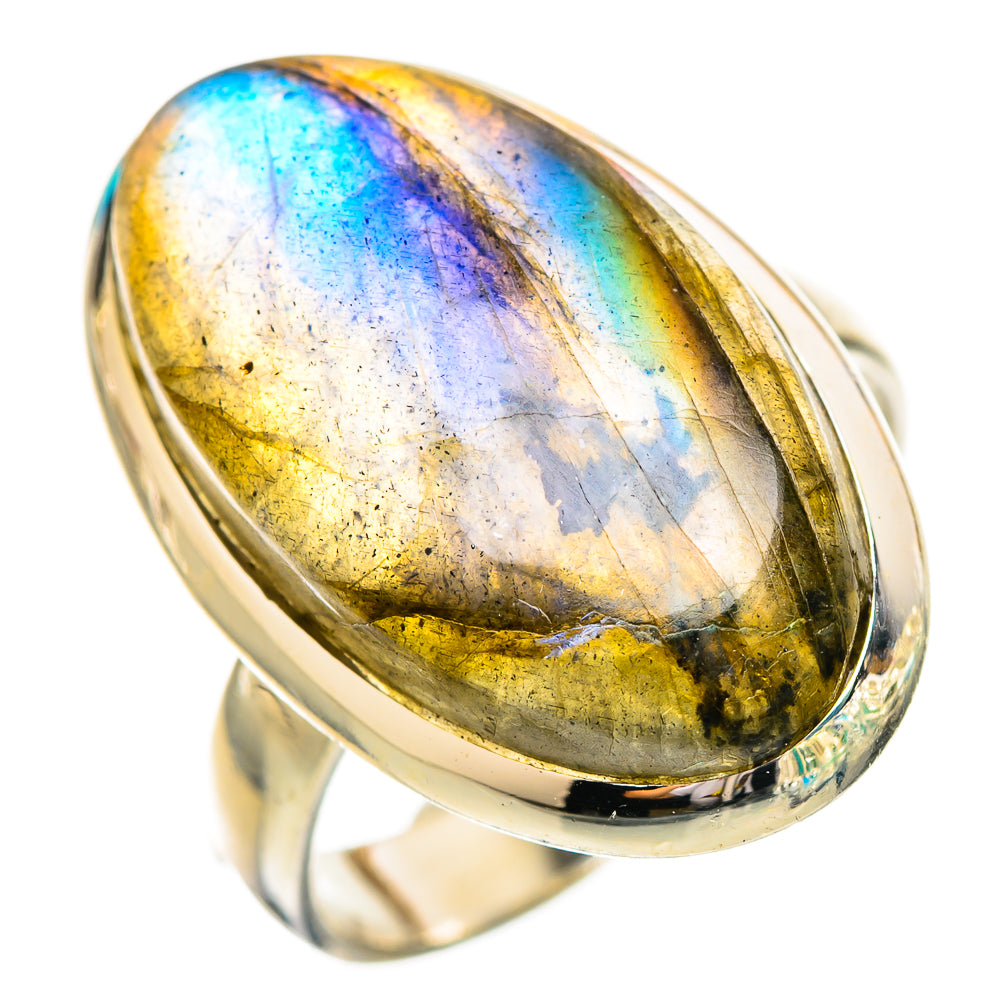 Labradorite Rings handcrafted by Anasilvercos - RING115678 - Photo 2