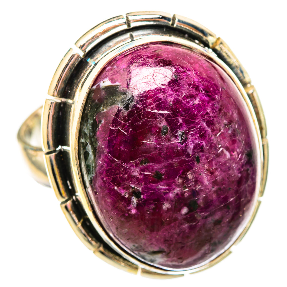 Russian Eudialyte Rings handcrafted by Anasilvercos - RING115686 - Photo 2