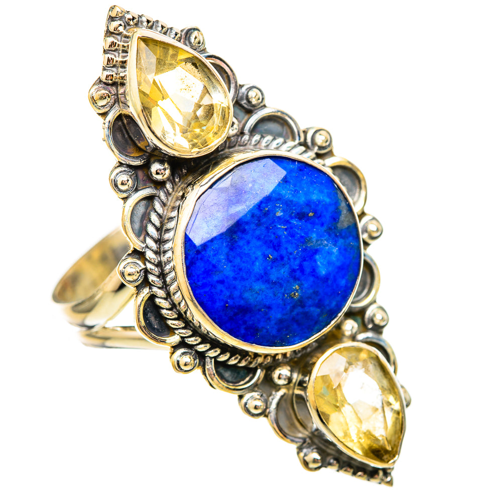 Lapis Lazuli Rings handcrafted by Anasilvercos - RING115700 - Photo 2