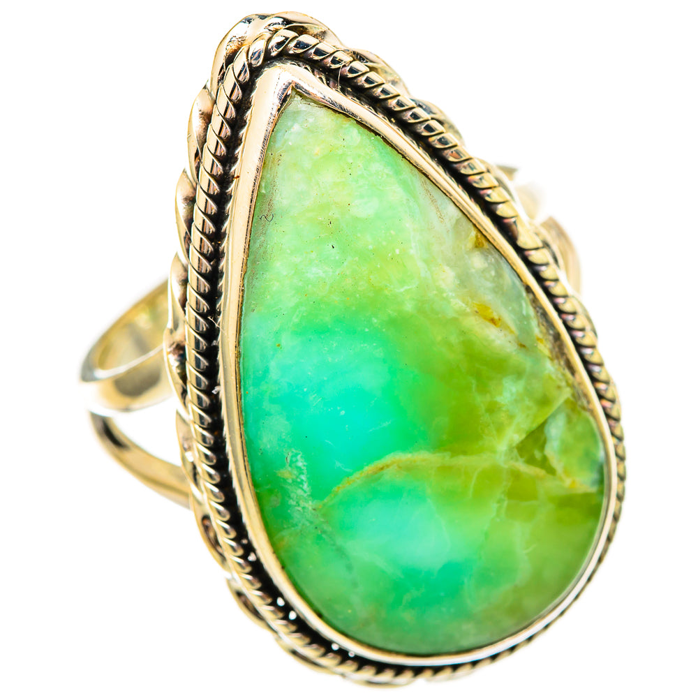 Peruvian Opal Rings handcrafted by Anasilvercos - RING115711 - Photo 2