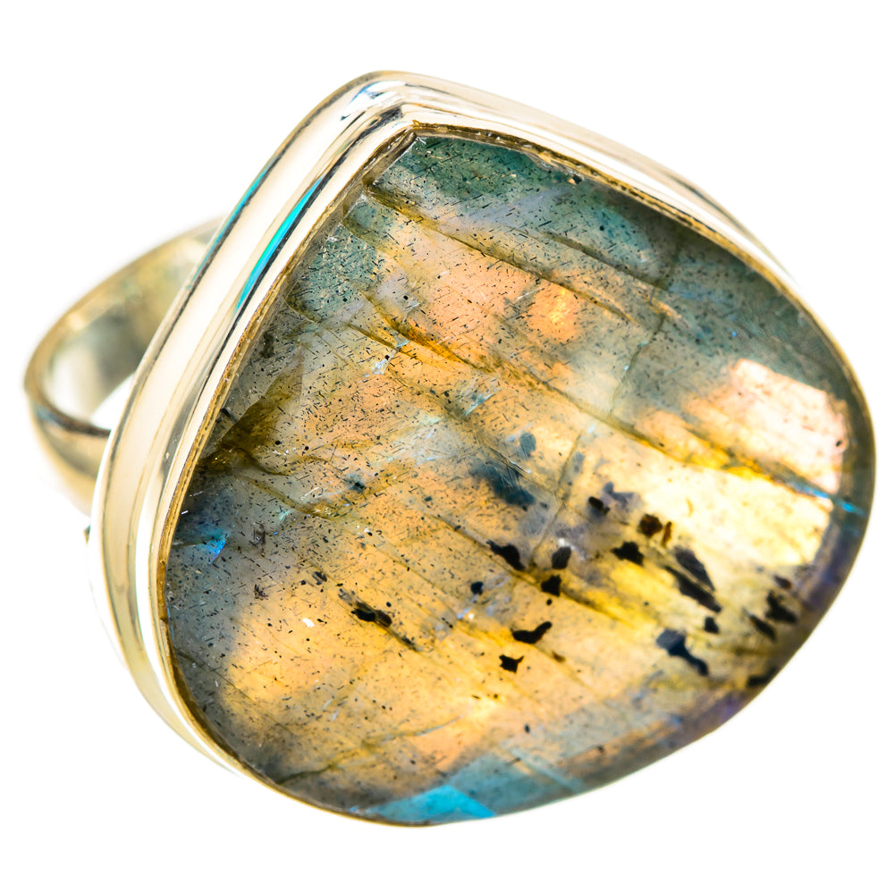 Labradorite Rings handcrafted by Anasilvercos - RING115739 - Photo 2