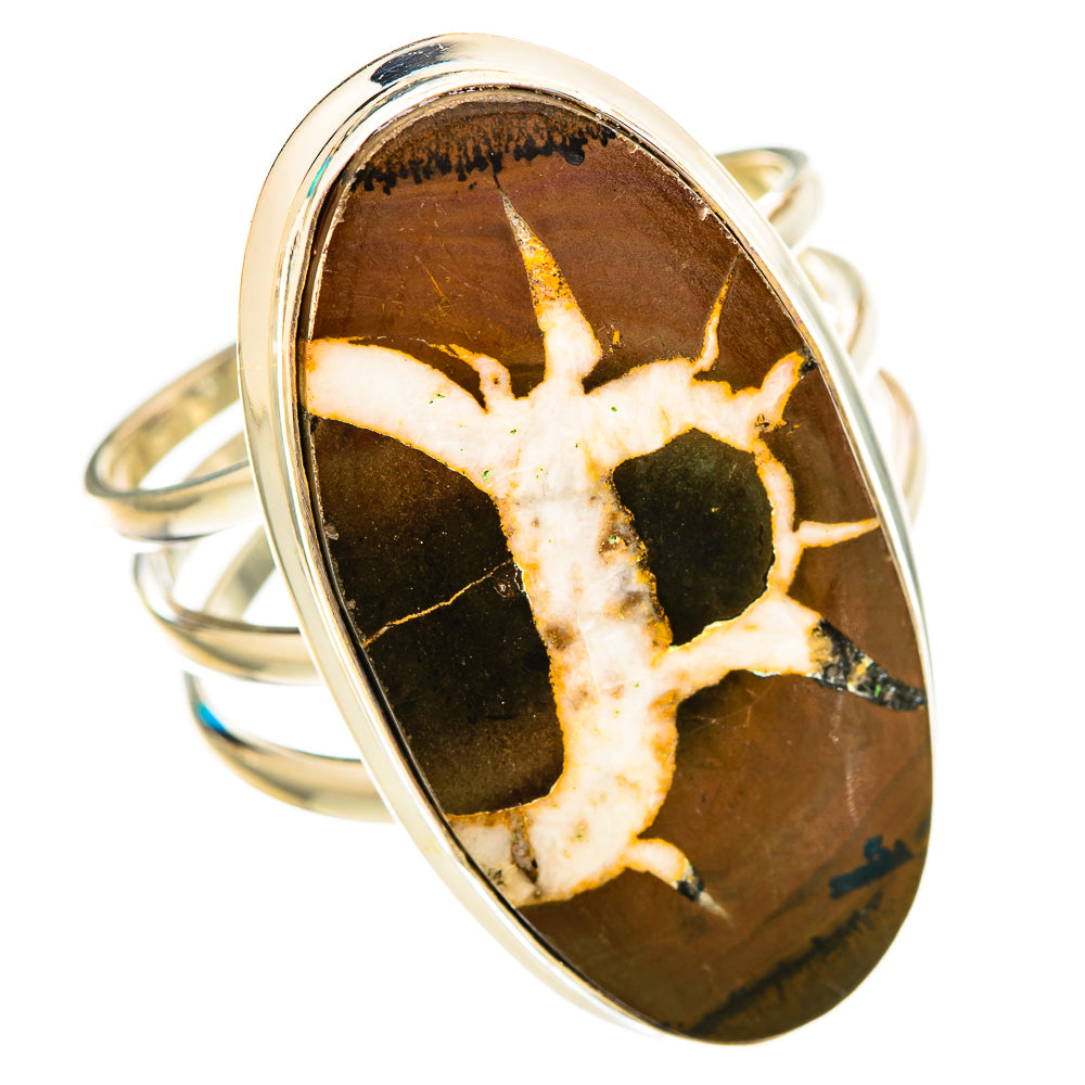 Septarian Geode Rings handcrafted by Anasilvercos - RING115751 - Photo 2
